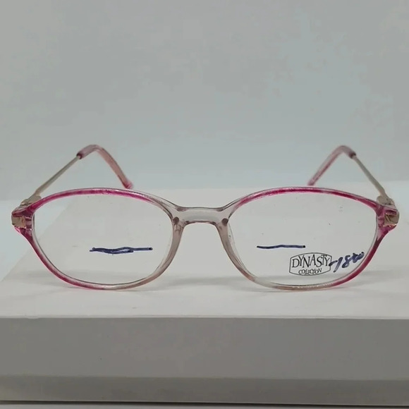 NWT YOUTH DYNASTY EYEGLASS FRAMES ROSE MOSAIC